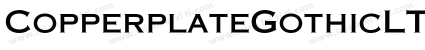 CopperplateGothicLTPro 32AB字体转换